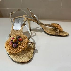 Vintage Dolce & Gabbana | Snakeskin Sandals